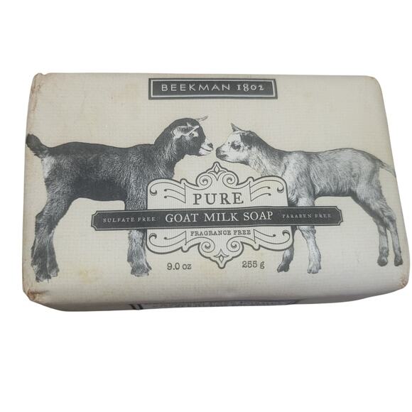 Beekman 1802 VANILLA ABSOLUTE GOAT MILK BAR SOAP 9 OZ - Picture 1 of 12